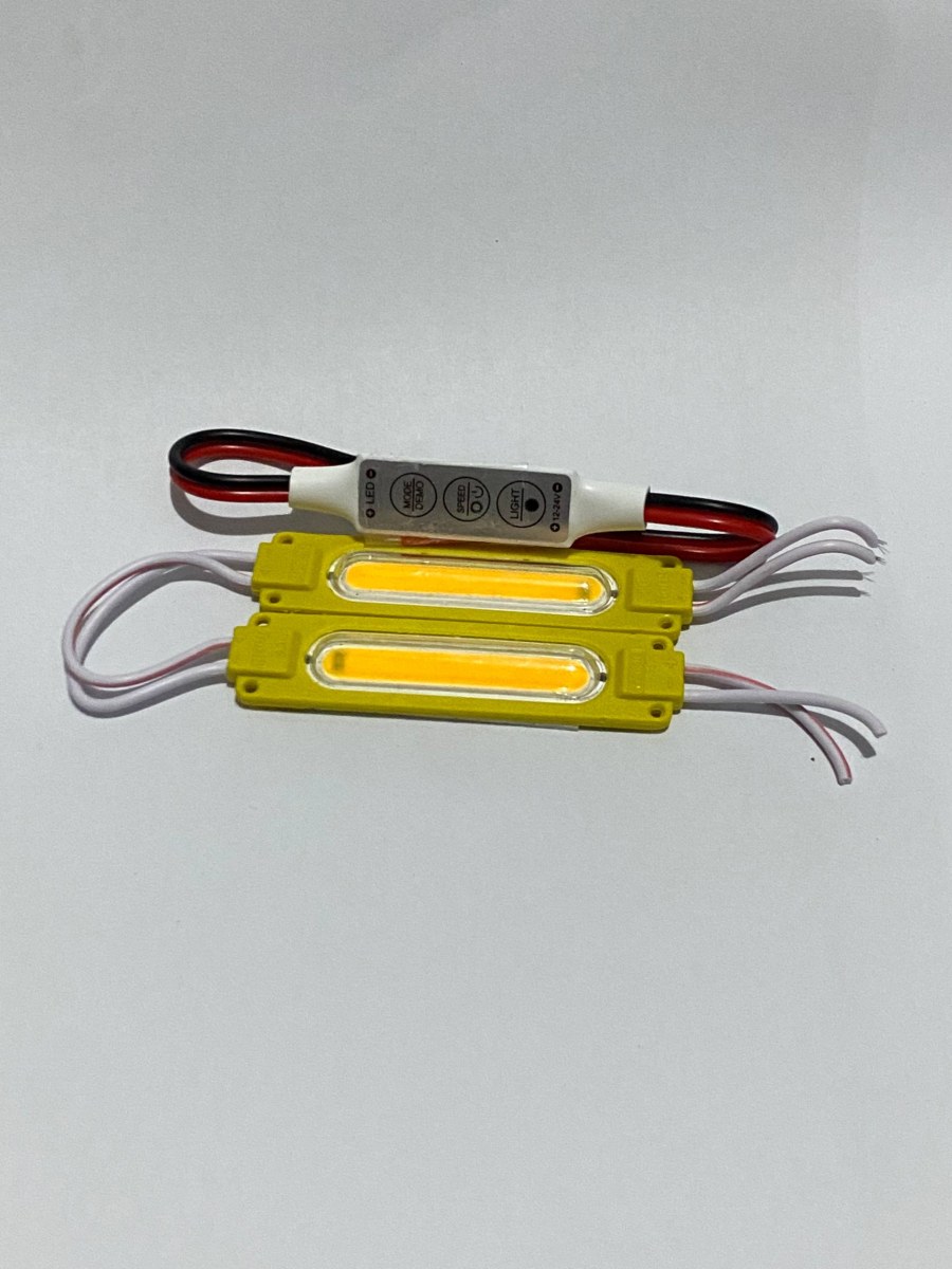 Paket Lampu Kolong Motor + Modul Kedip 7 Mode 12 Volt Semua Motor