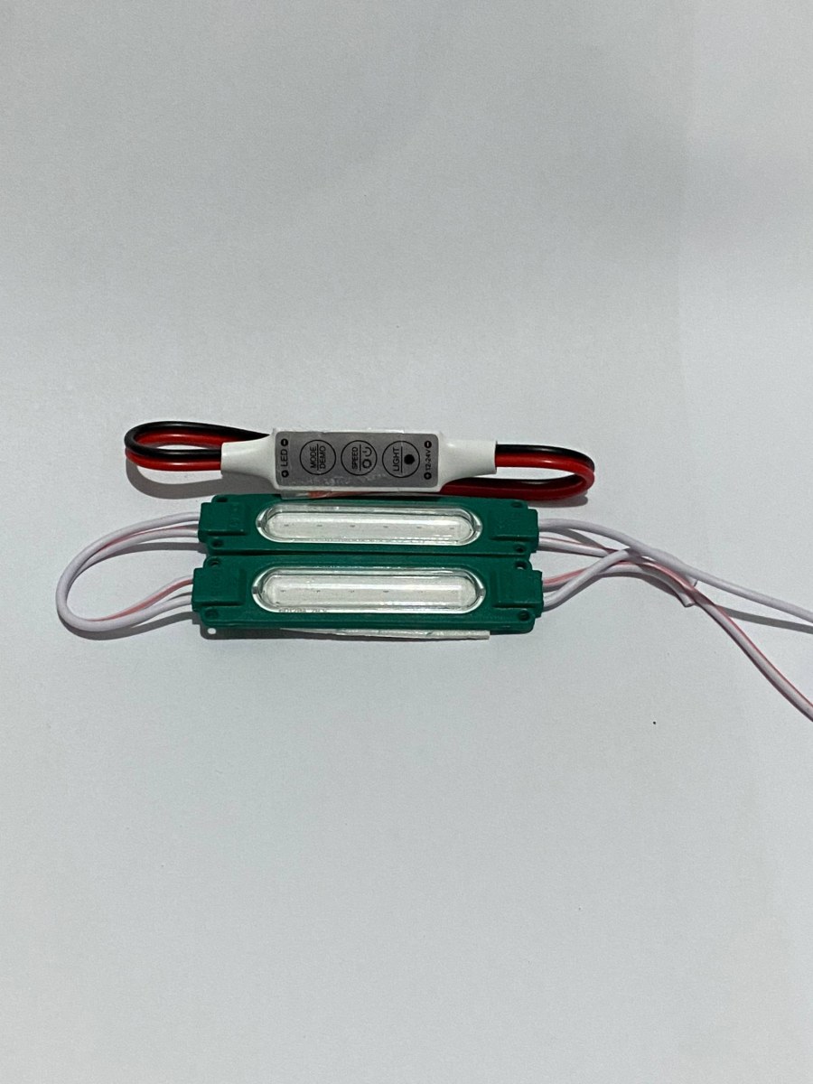 Paket Lampu Kolong Motor + Modul Kedip 7 Mode 12 Volt Semua Motor
